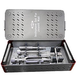 Instrument Set for Jewett Nail Plate with Aluminium Box