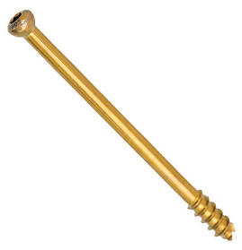 Large Cannulated Cancellous Screw 7.0mm, Hexagonal Socket, 16mm threaded.