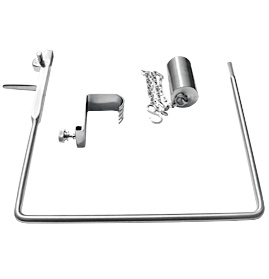 Charnley Hip Retractor with weight & Chain